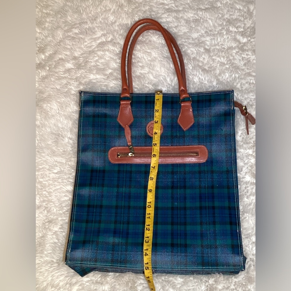 Merona vintage shoulder plaid bag - Picture 8 of 11